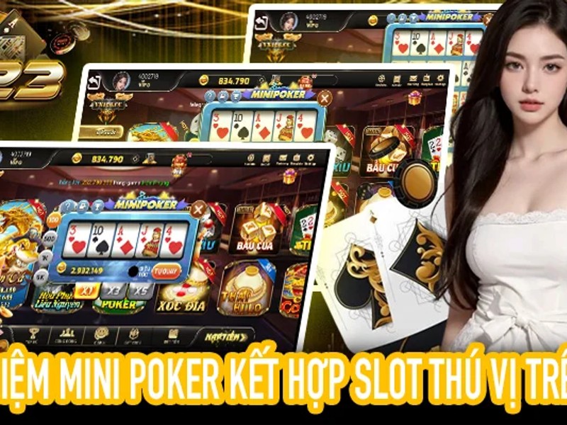 Bàn chơi Baccarat với các lá bài và chip cược